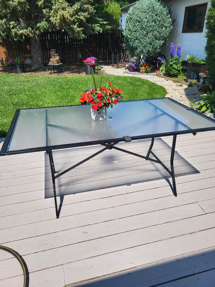 38" x 66" Patio Table - photo 3
