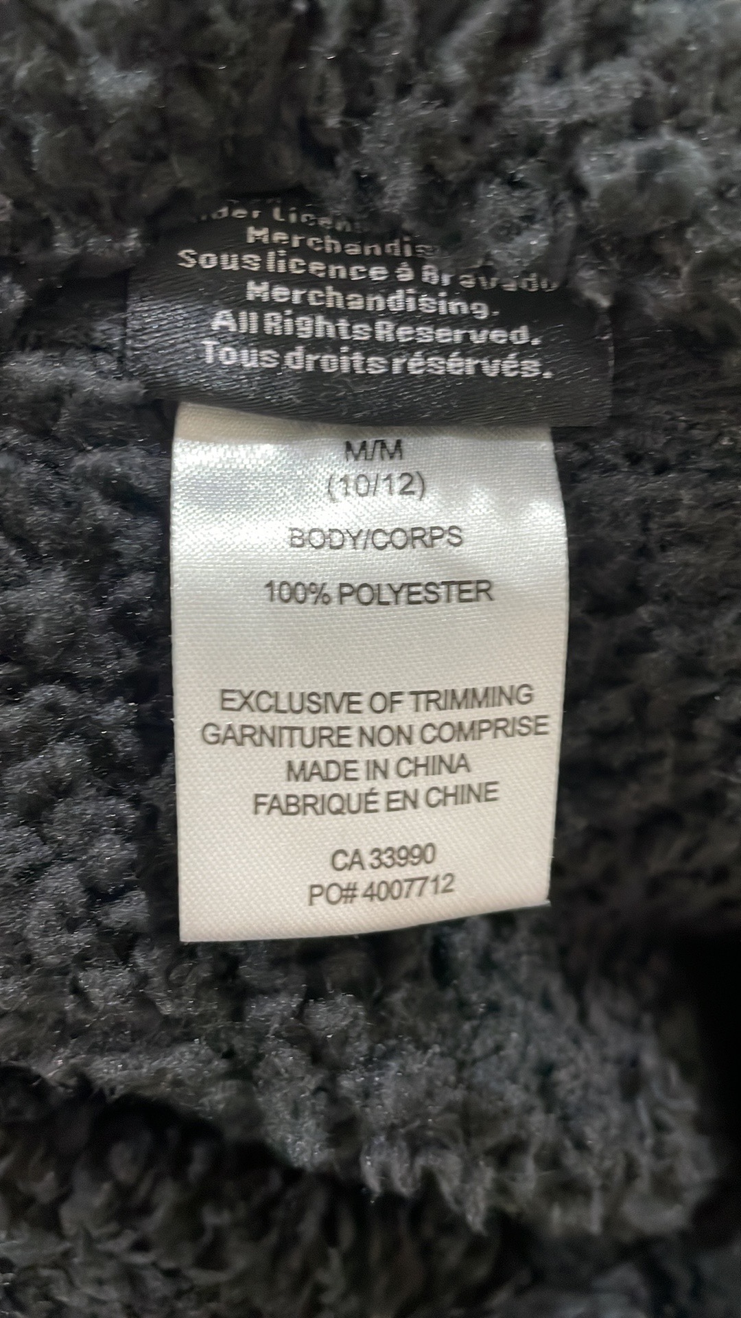 Bluenotes Black Sherpa Hoodie image indicator(4)