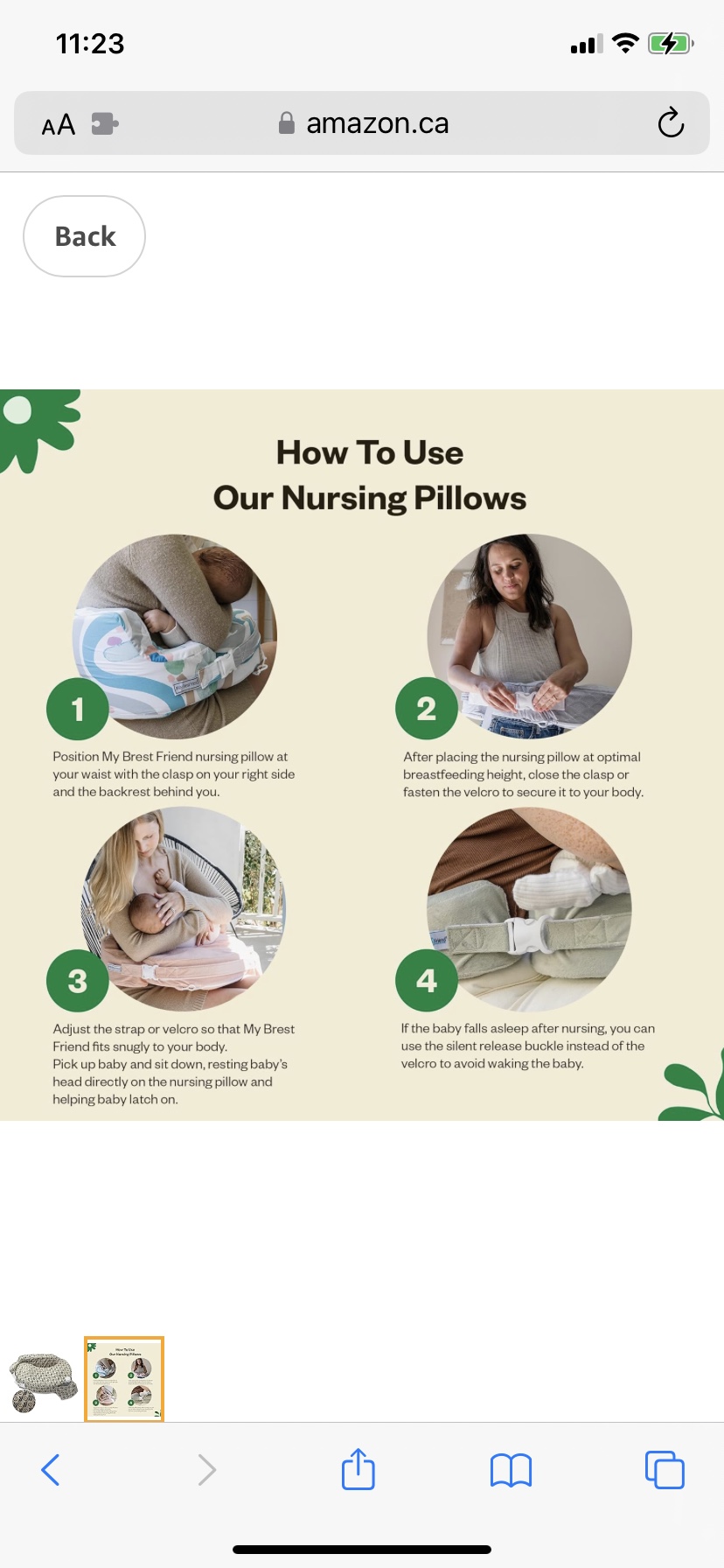 My Brest friend nursing pillow - photo 2