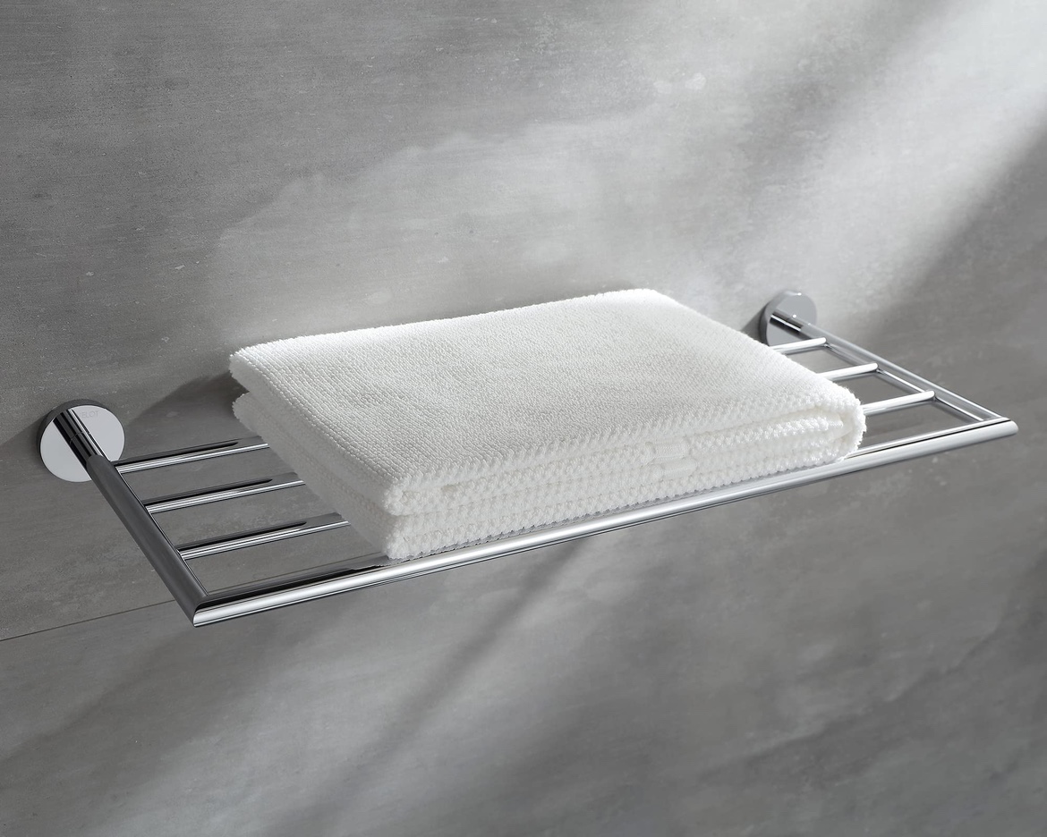New BUVELOT Towel Rack for Bathroom, Brass Towel Shelf - photo 2