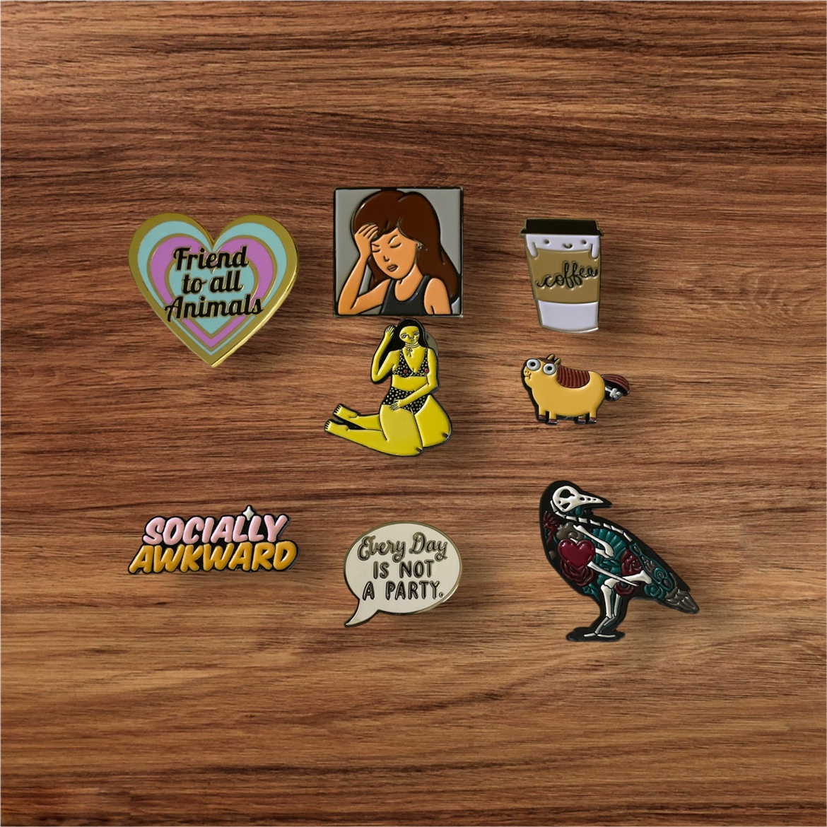 Collectible Enamel Pins for sale. image indicator(8)