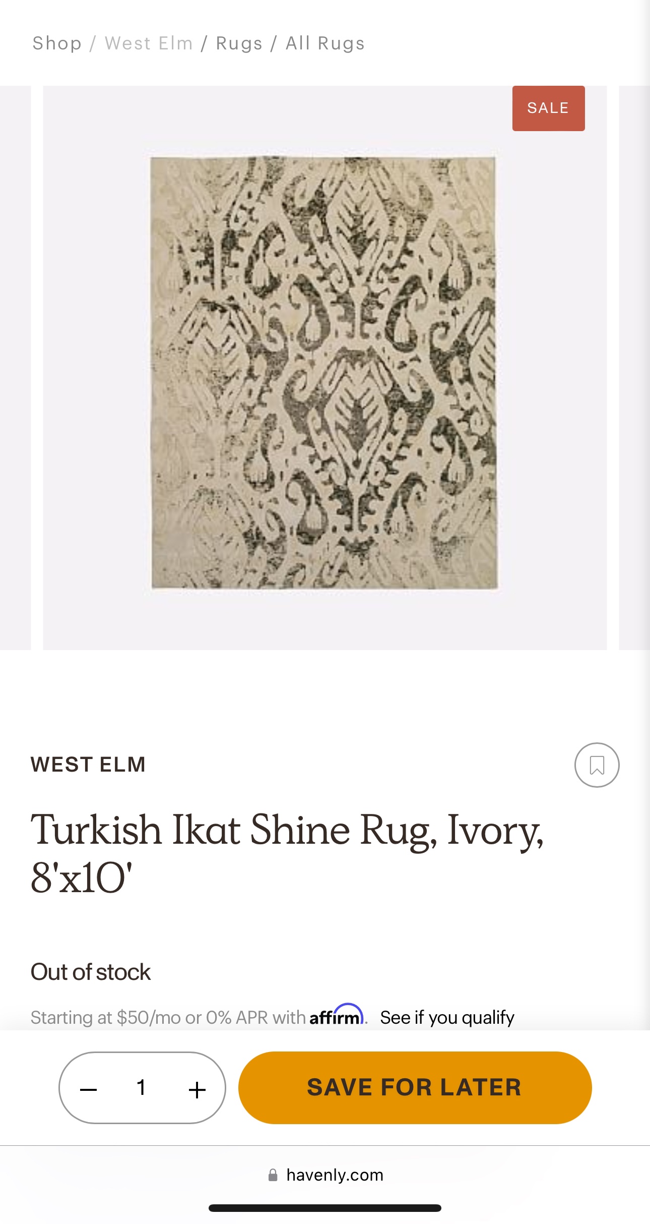 MUST GO - beautiful 8x10 ft Turkish Ikat Shine Rug - photo 3
