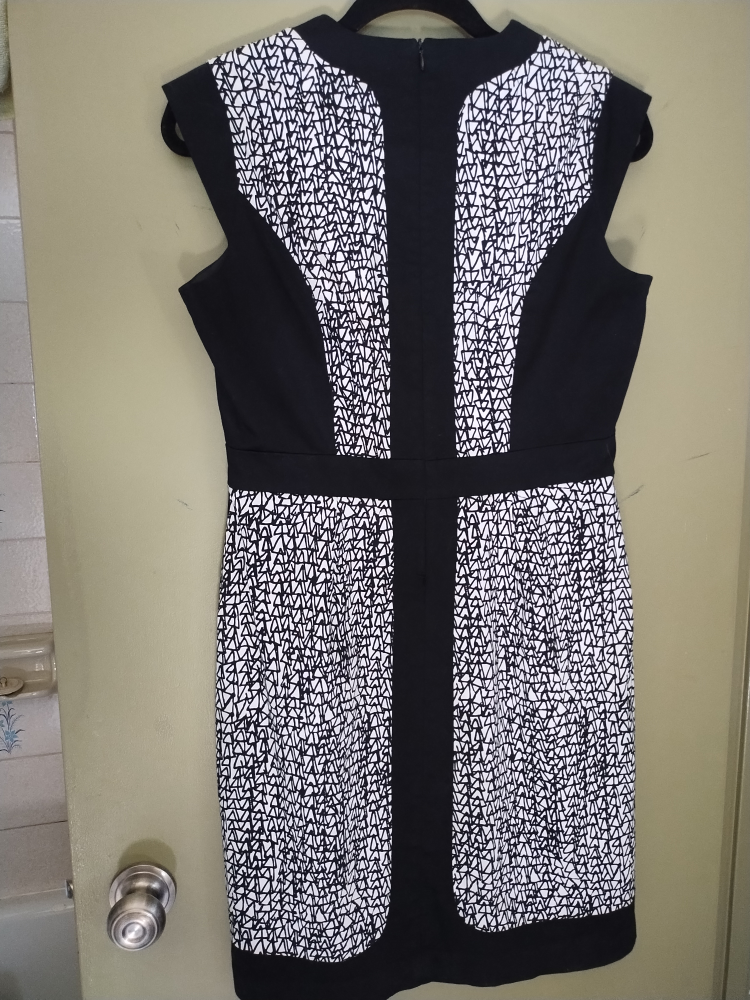 Lori M collection Lined dress, size M image indicator(2)