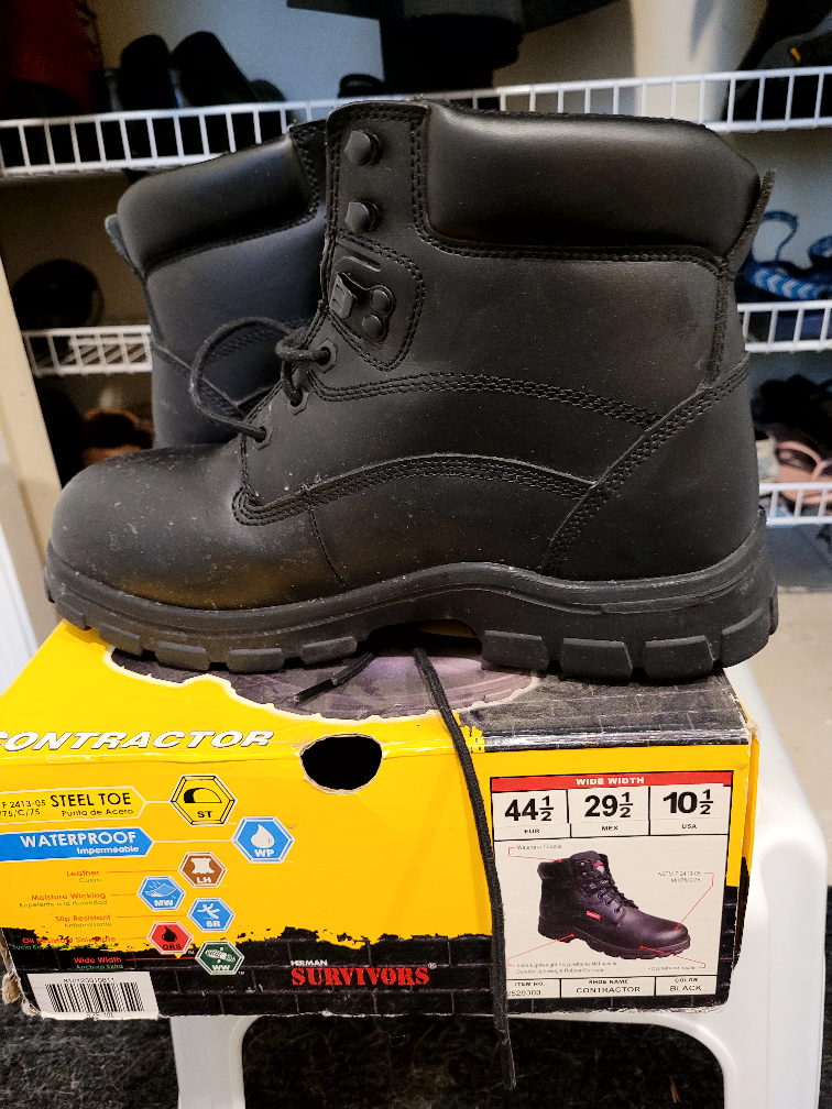 steel toe workboots
