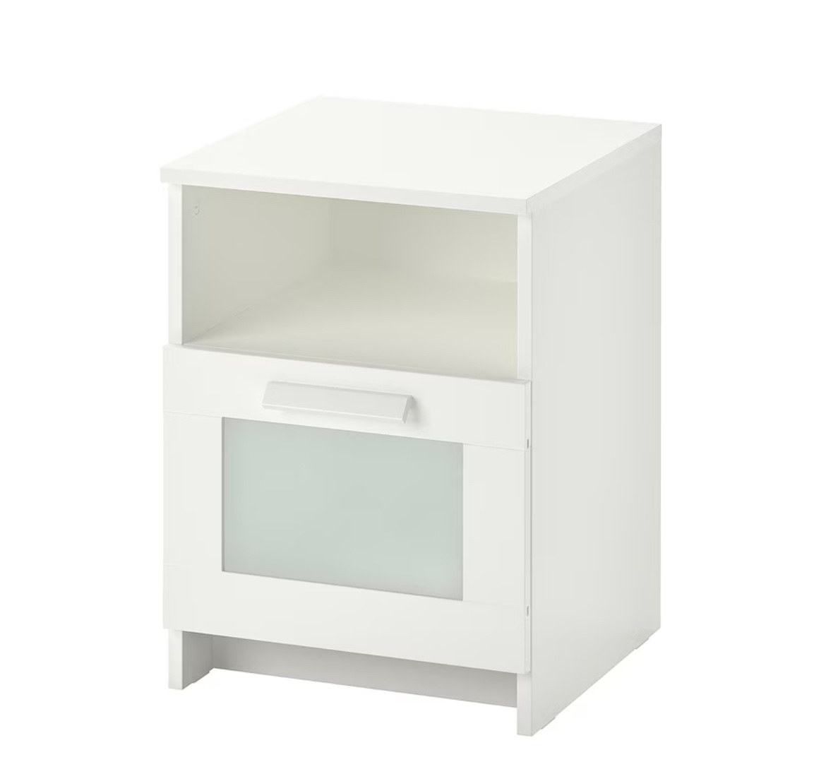 White nightstand