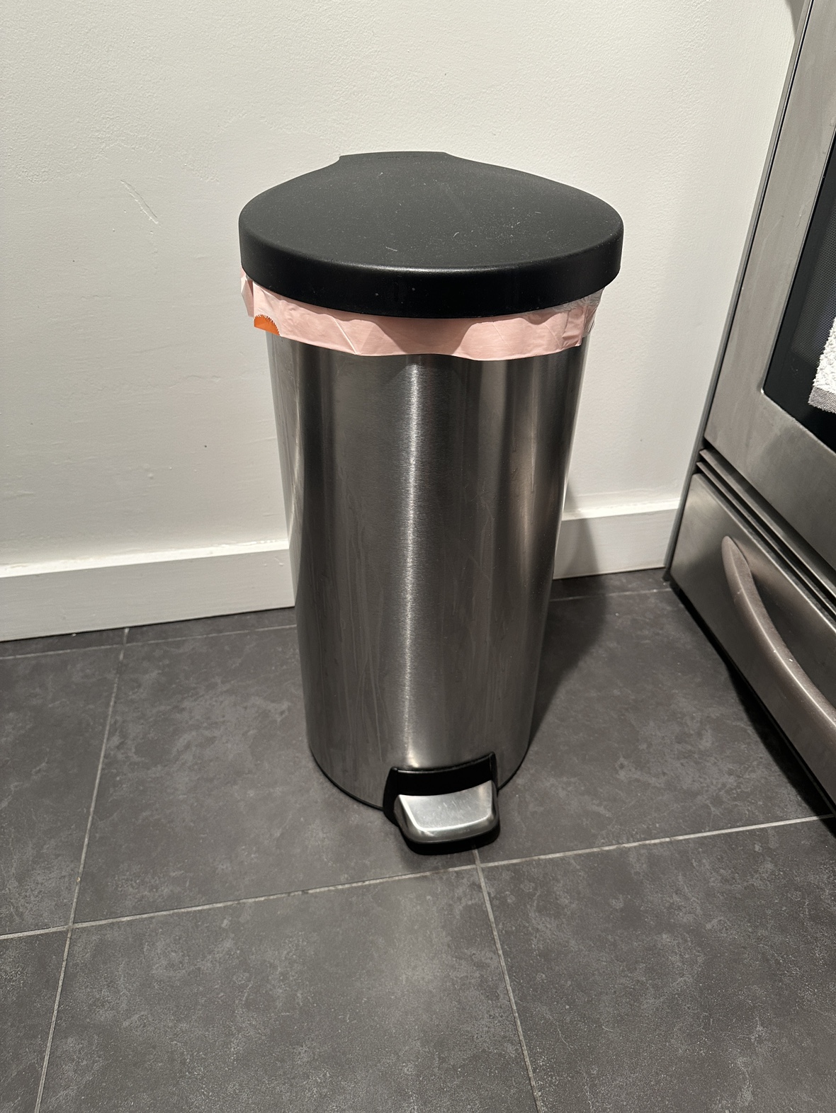 Simple Human 30L trash can