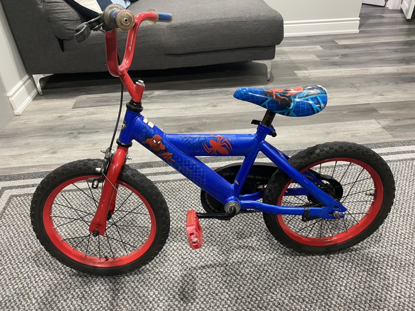 Spider-man bike