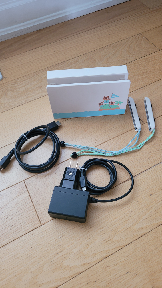 Nintendo dock station & accessories (Animal Crossing)