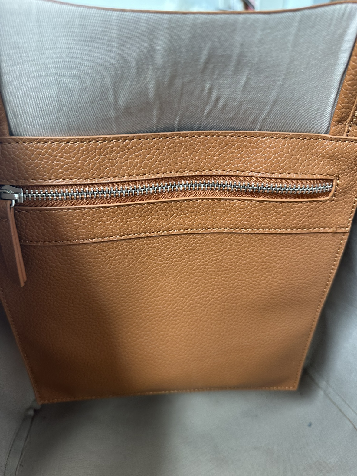 Brown tote bag - photo 2