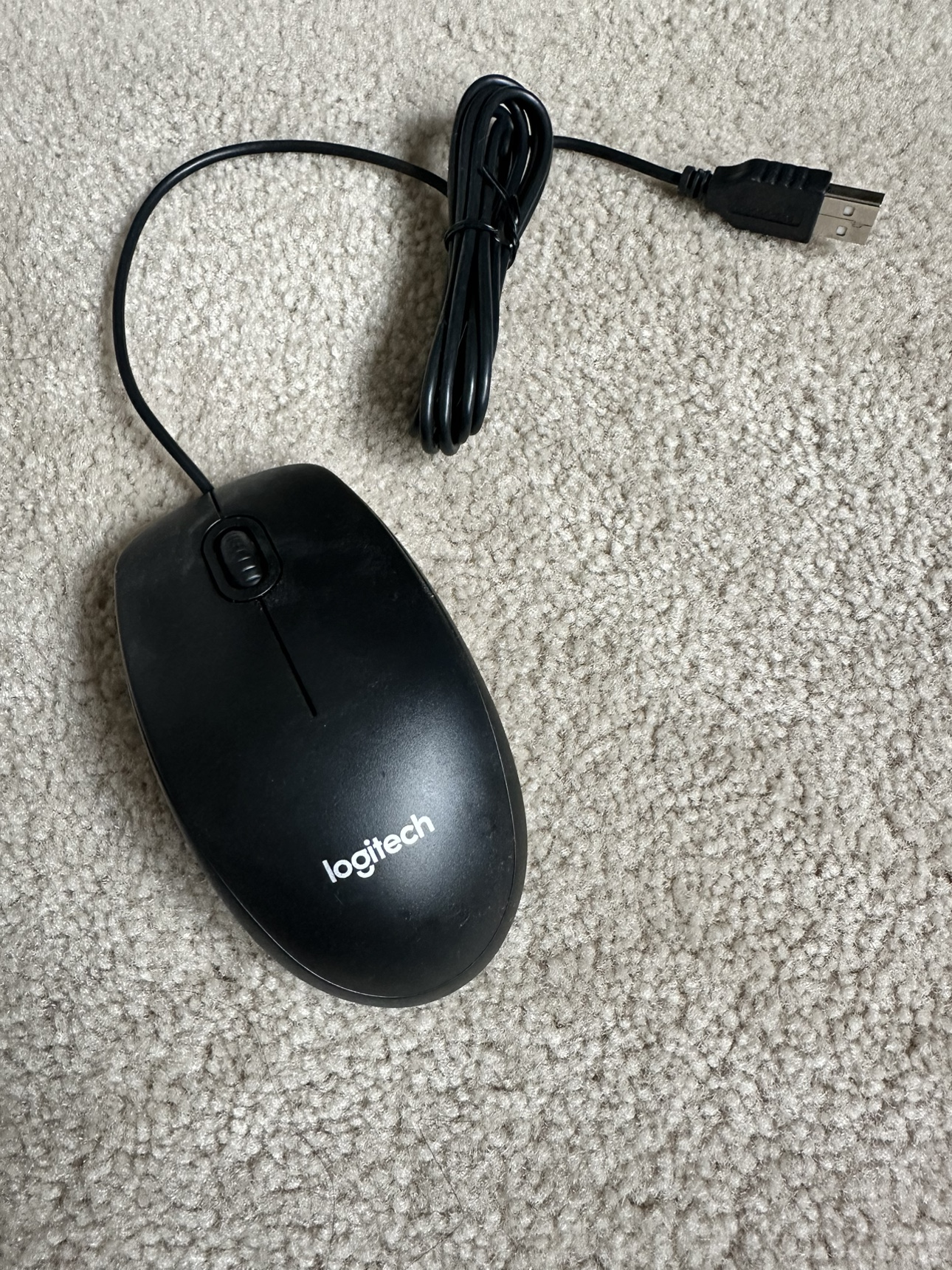Logitech wired mouse