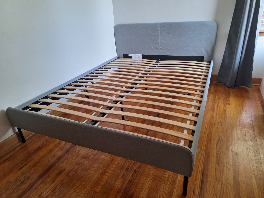 Ikea queen size bed and mattress - photo 2