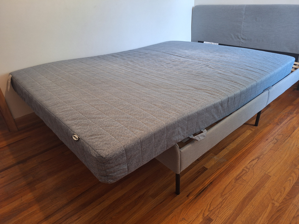 Ikea queen size bed and mattress - photo 3