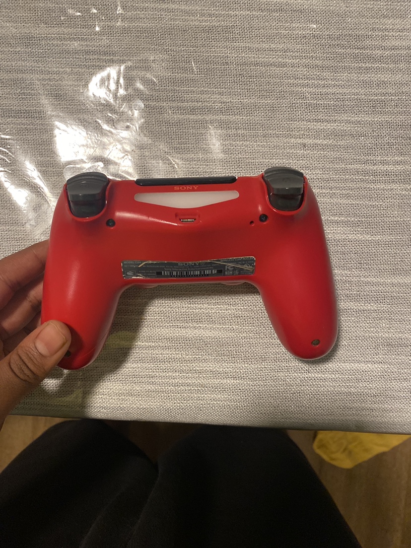Red ps4 controller - photo 2