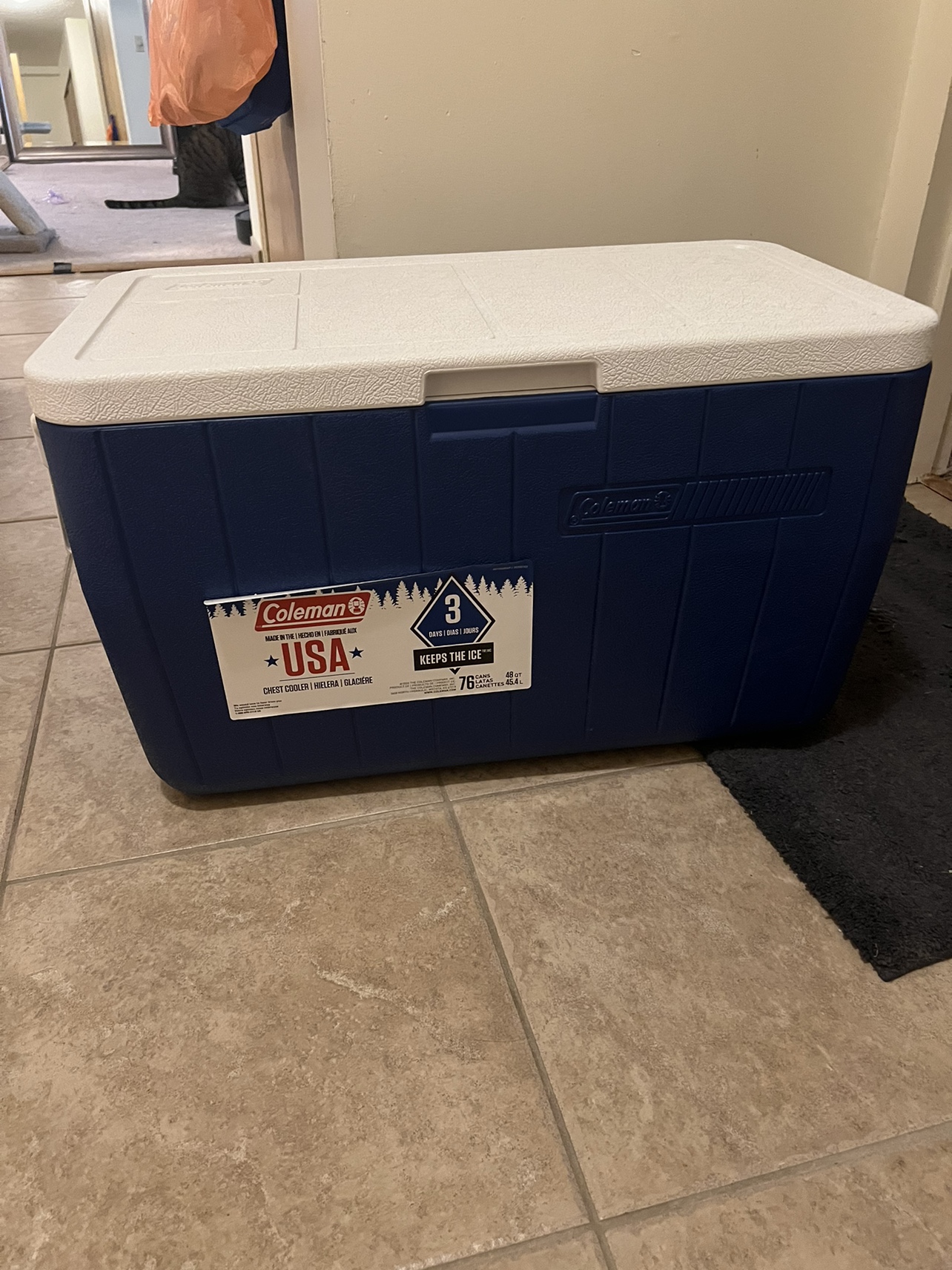 Coleman cooler 48 qt