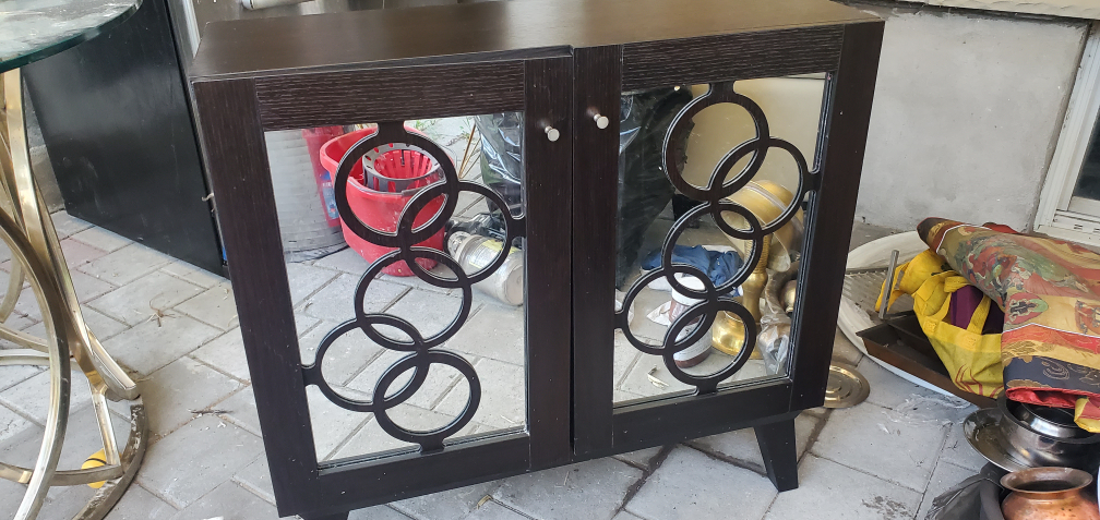 mirror Side Cabinet