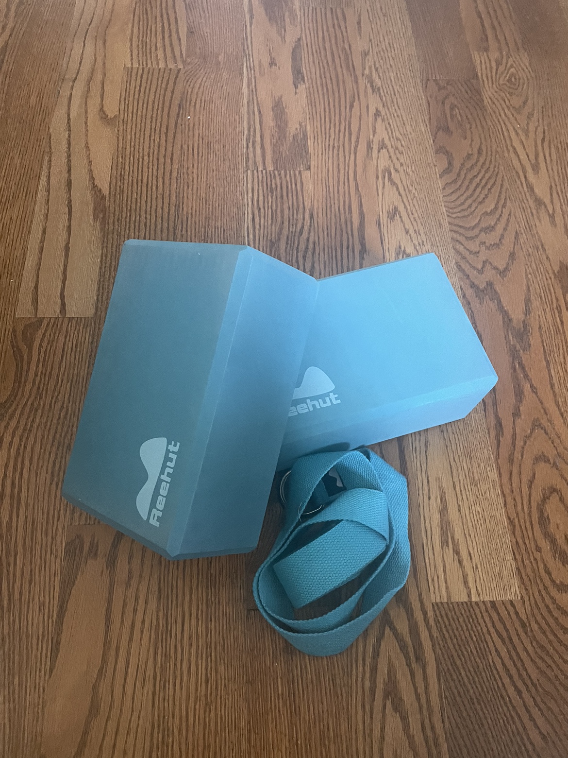 Yoga blocks and belt thumbnail