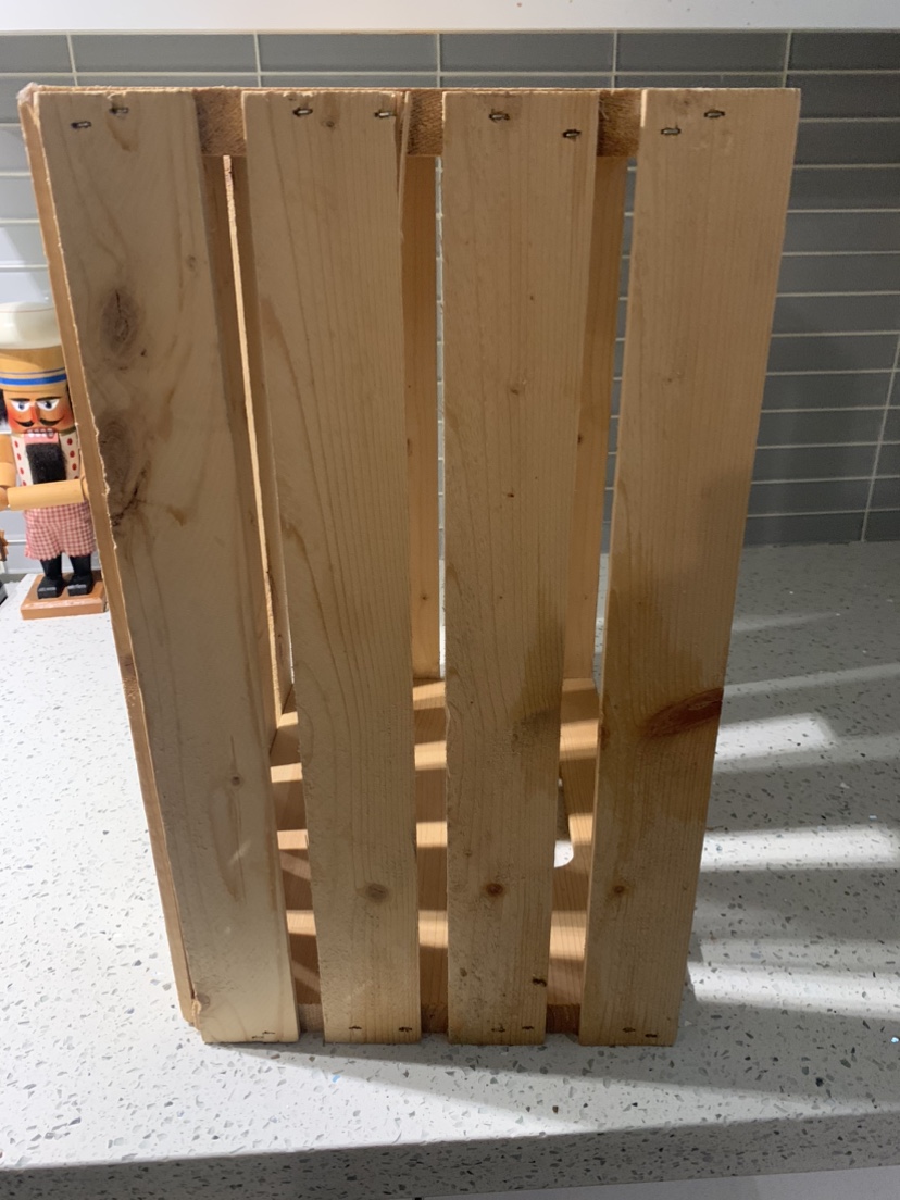 Wood crate storage box image indicator(5)