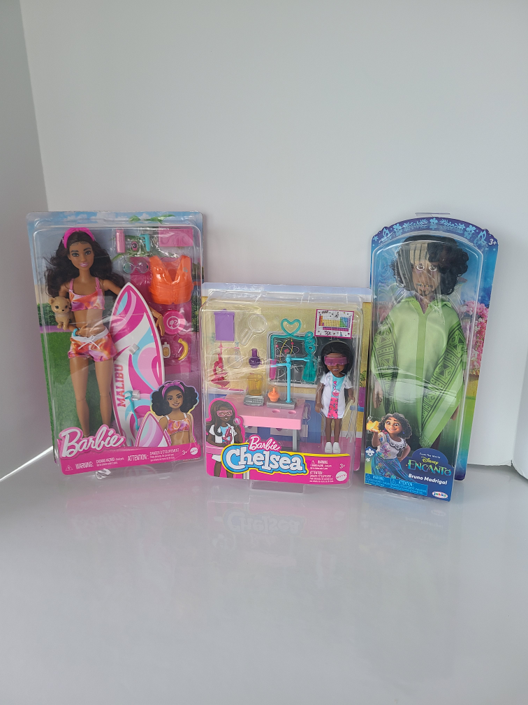 3 x brand new barbie dolls thumbnail