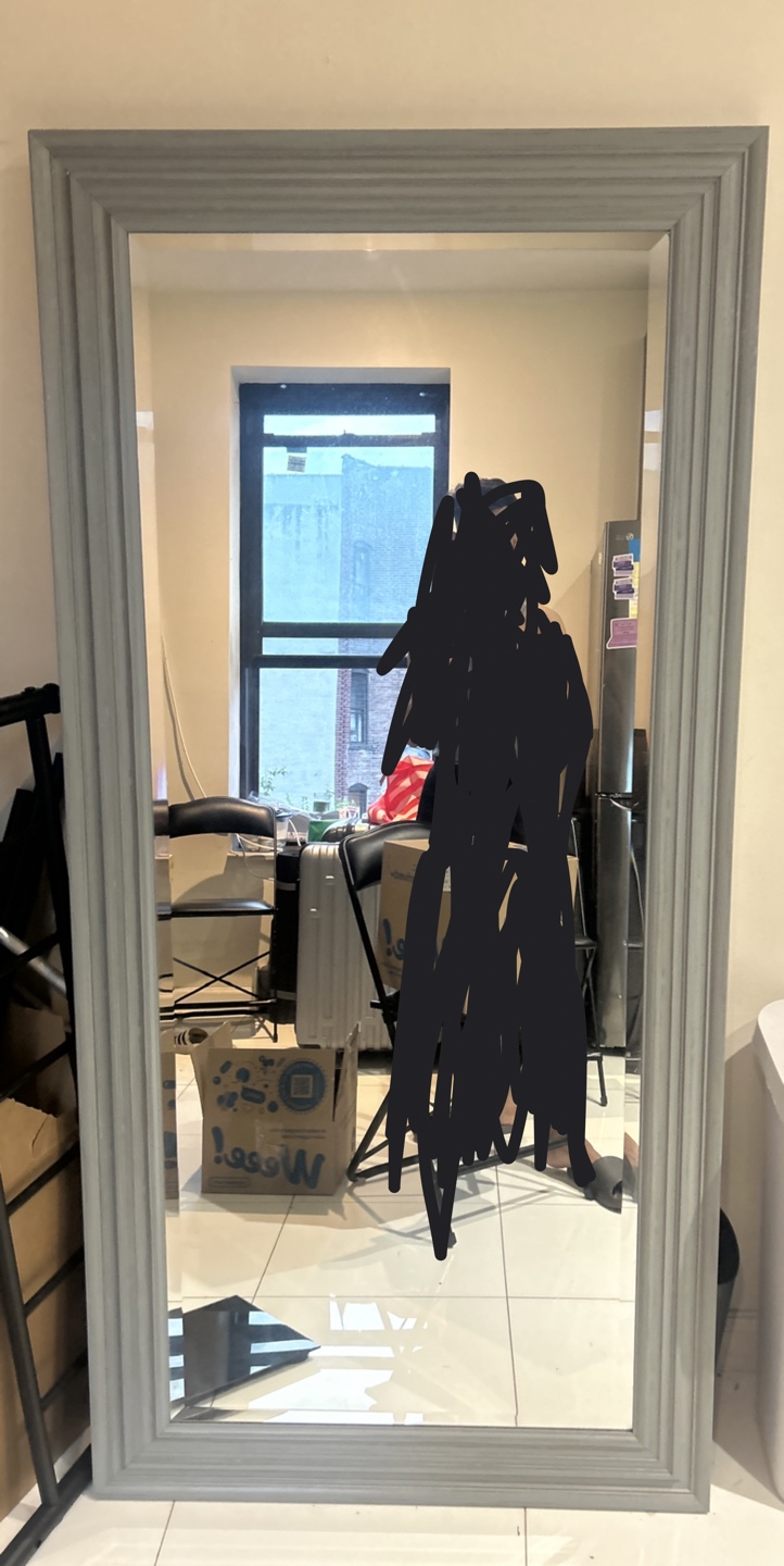 Full size mirror