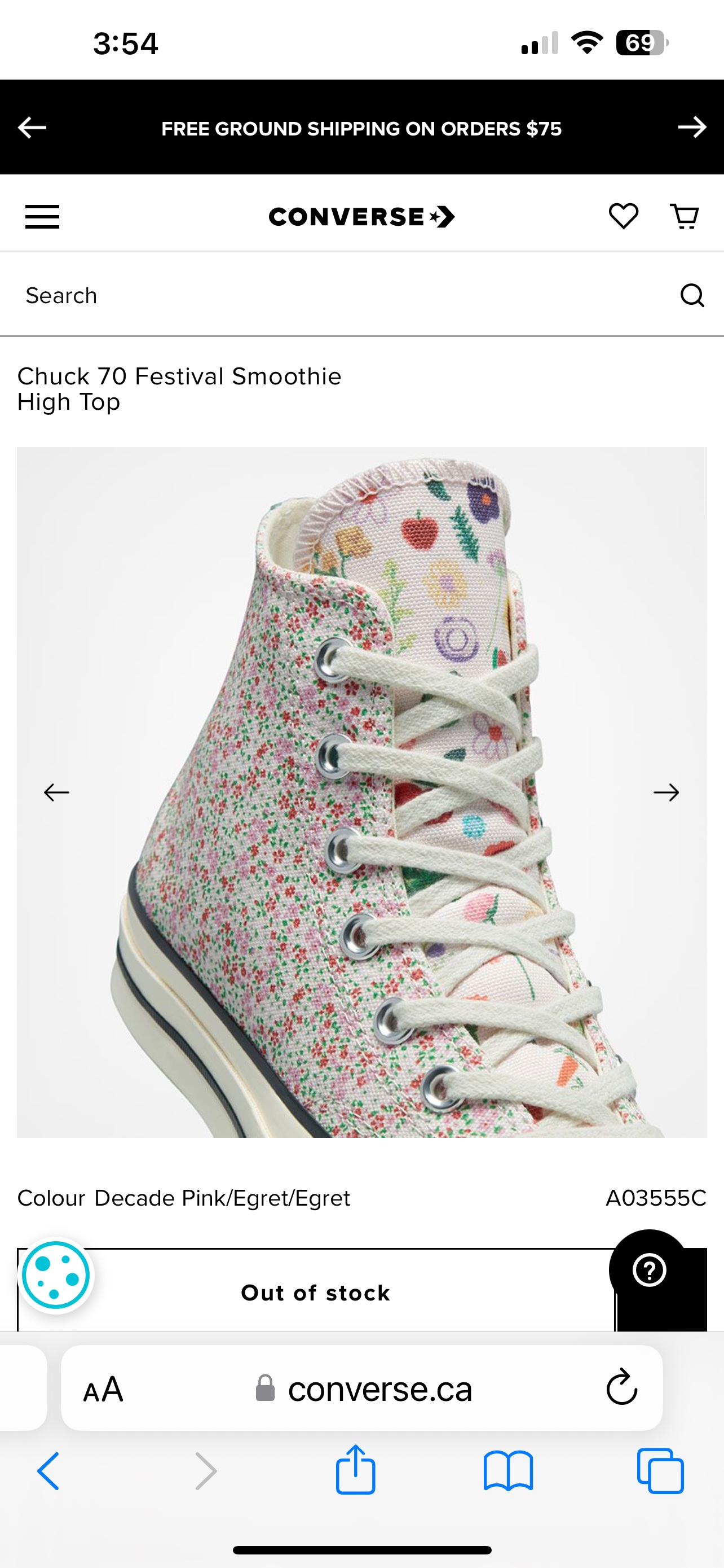 BNIB CONVERSE UNISEX Chuck Taylor 70HT, L13, M11 Sneakers image indicator(7)