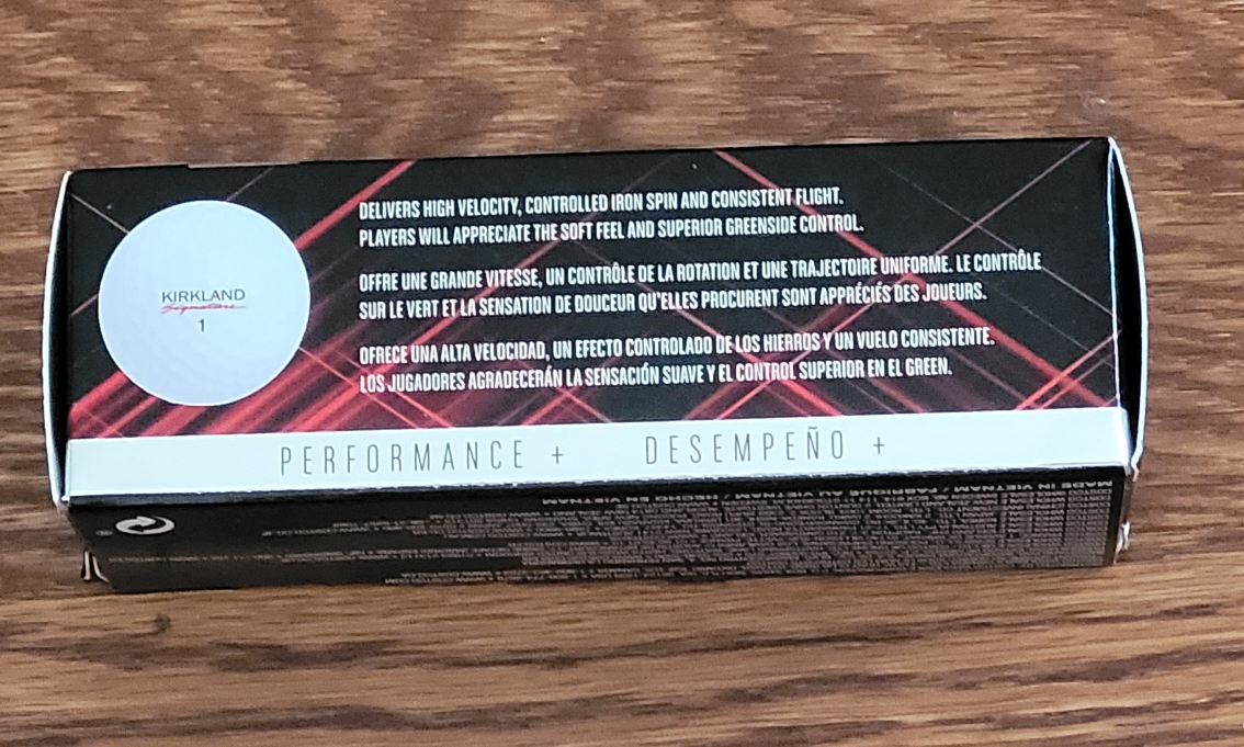 Kirkland performance + golf balls (3pk) image indicator(3)