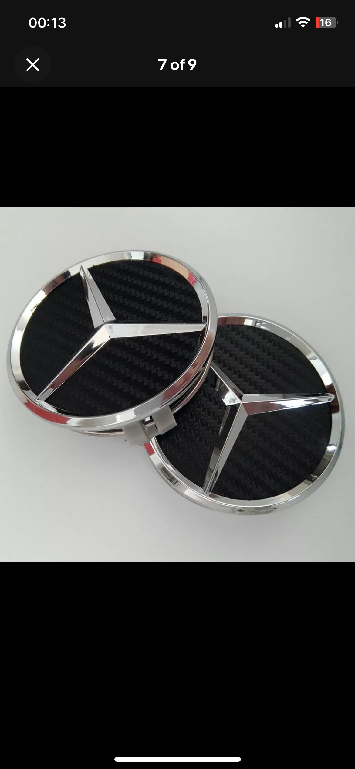 Mercedes Benz Wheel Center Caps - photo 2