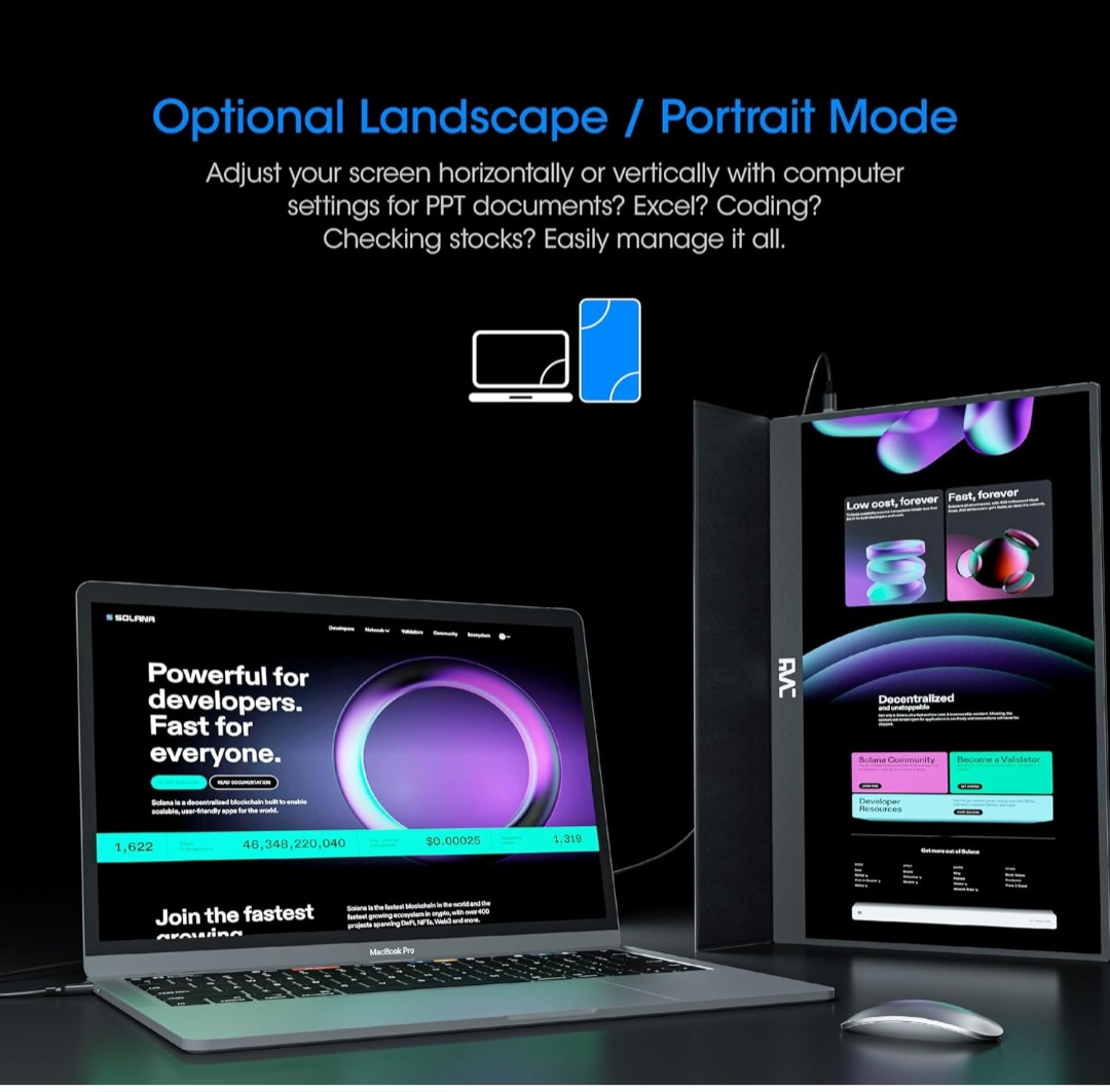 15.6" Portable Monitor - Full HD 100% sRGB High Color - photo 5