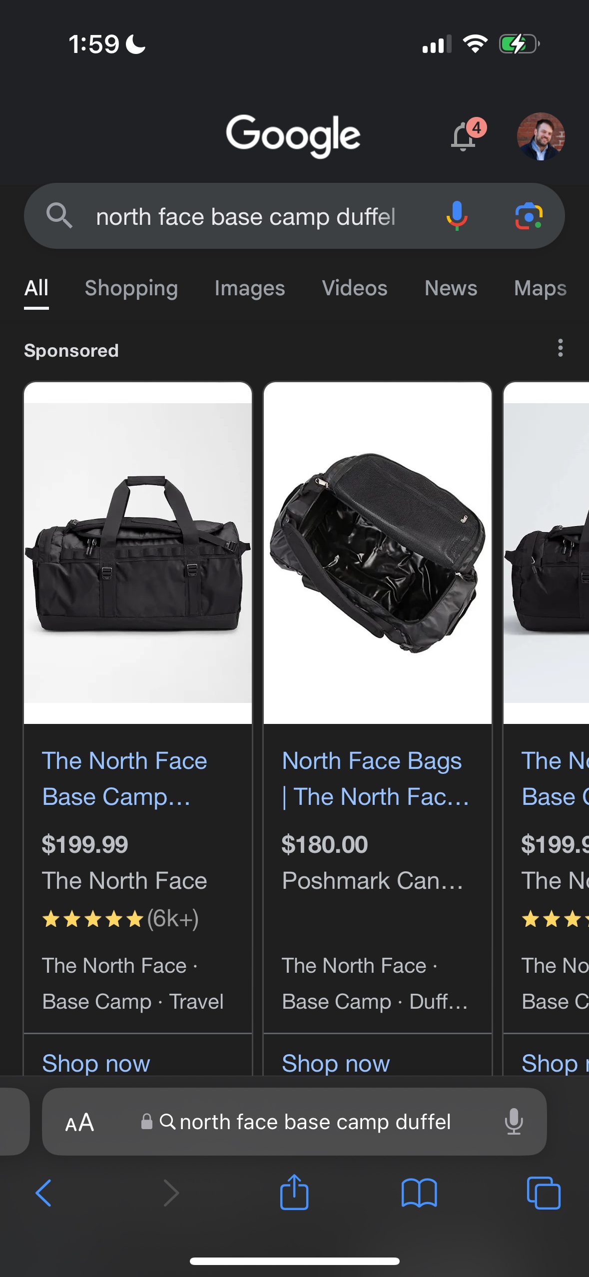 North Face Base Camp Duffel Bag image indicator(4)