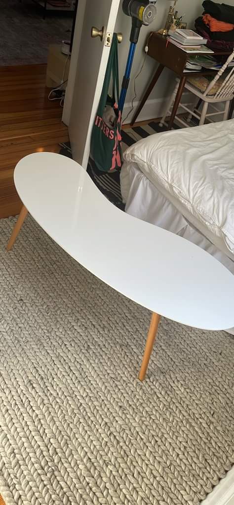 Bean shaped coffee table for pick up!