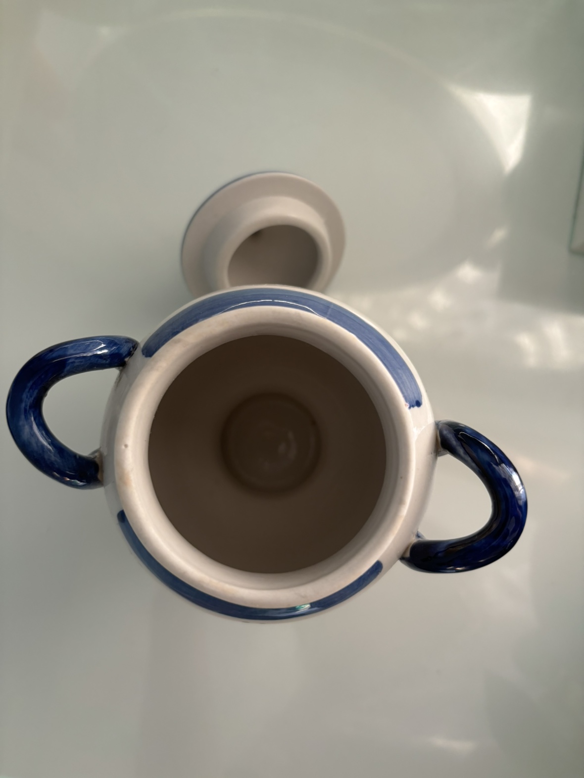 Hand Painted Ceramic Jar - Peach image indicator(4)