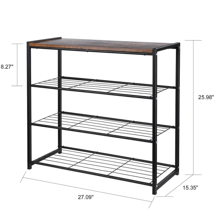 New in Box - 4 Layer Shoe Rack - photo 2