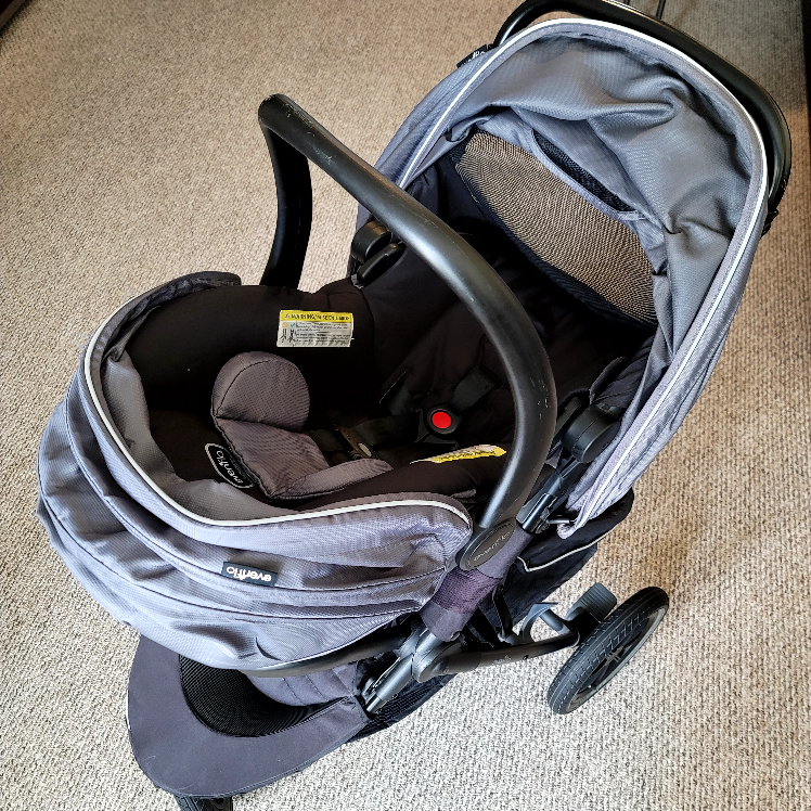 Evenflo Folio3 Stroll and Jog with LightMax 35 Infant car seat - photo 2