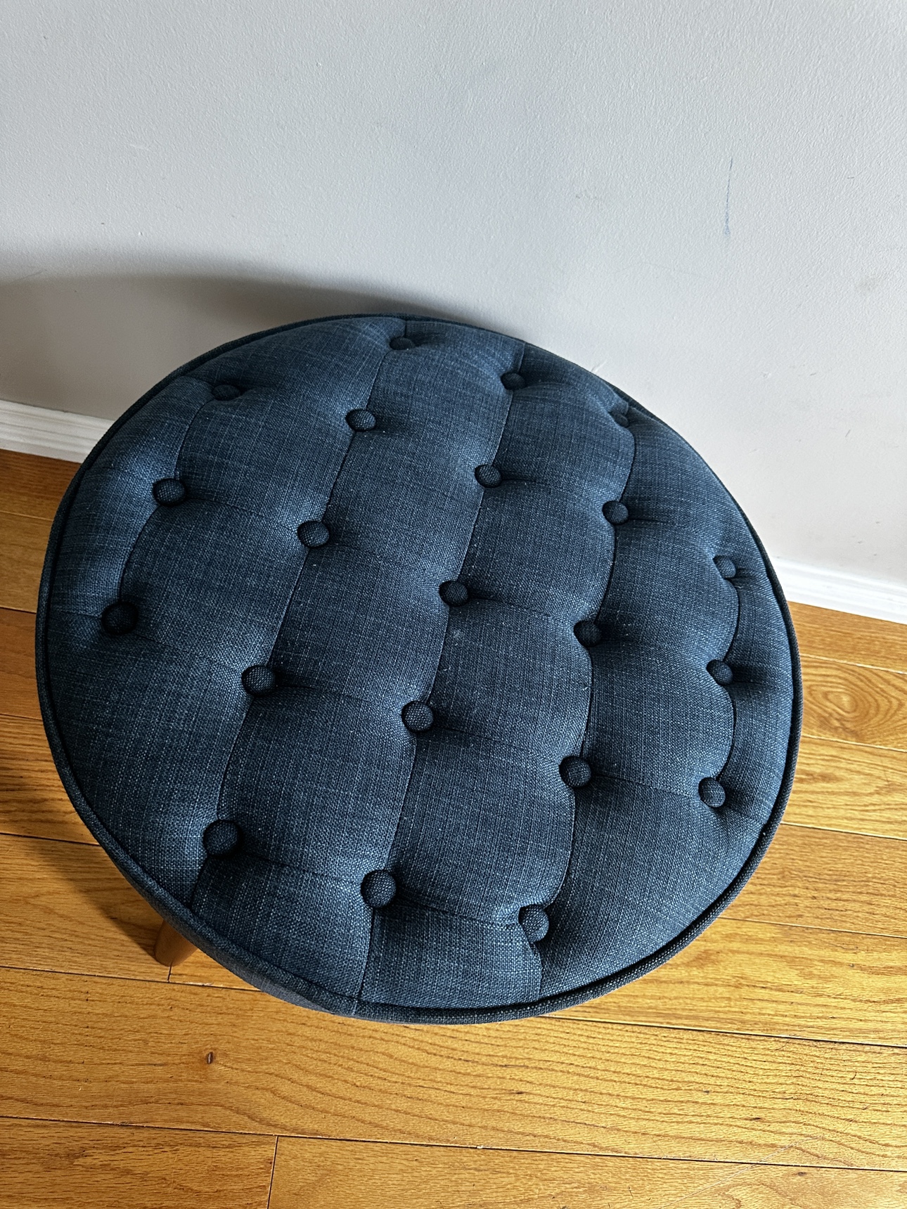 Blue stool/leg rest - photo 2