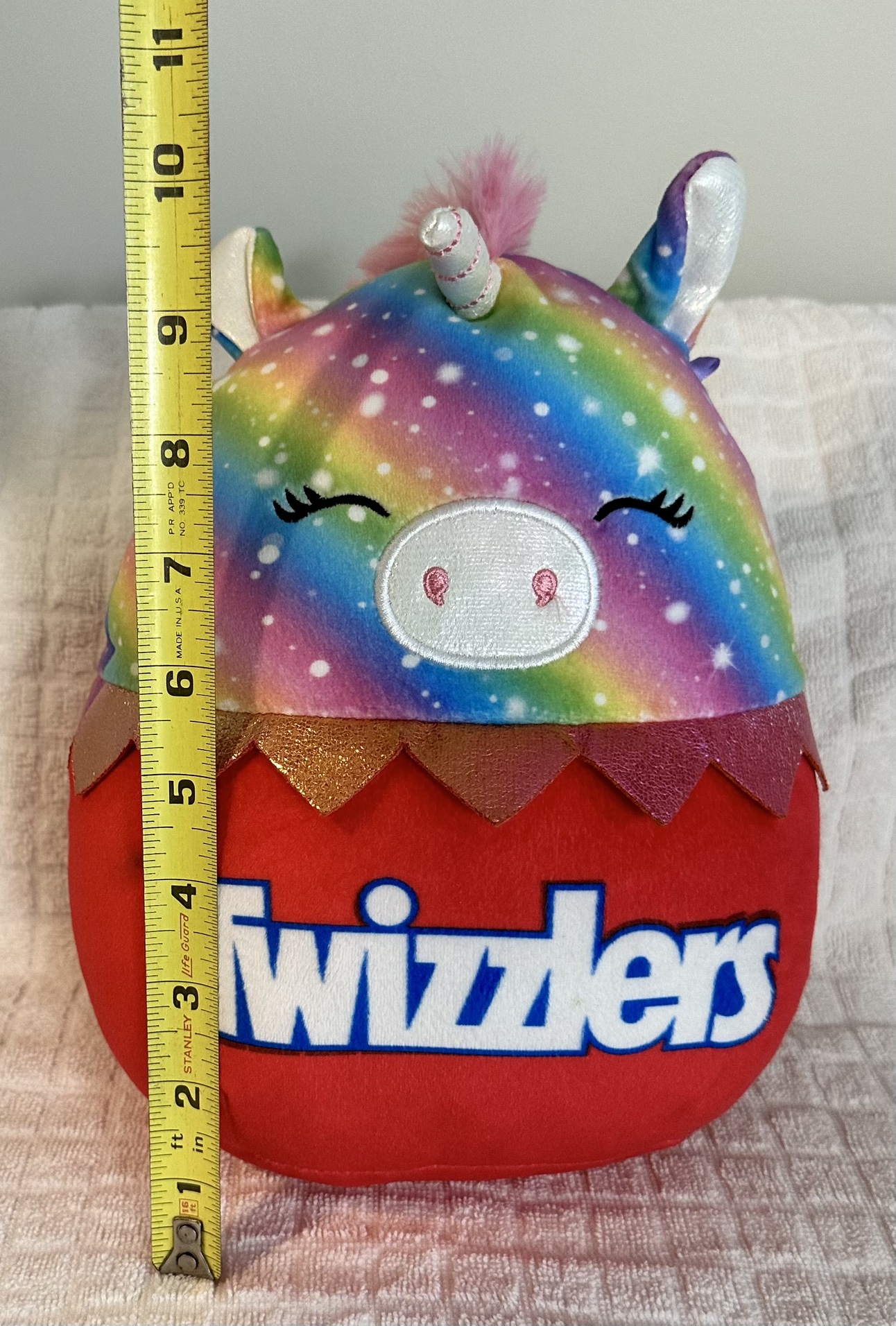 Squishmallows Prim the Rainbow Unicorn Twizzlers… - photo 5