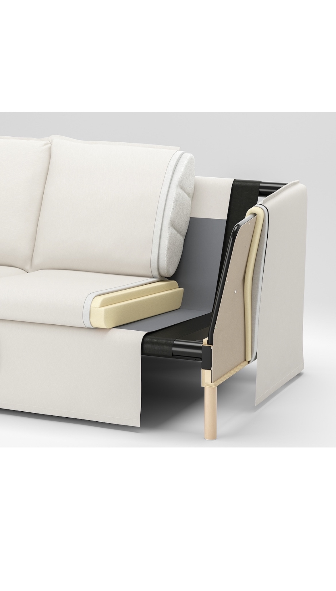 IKEA Katorp Natural Backslen Armchair - photo 5