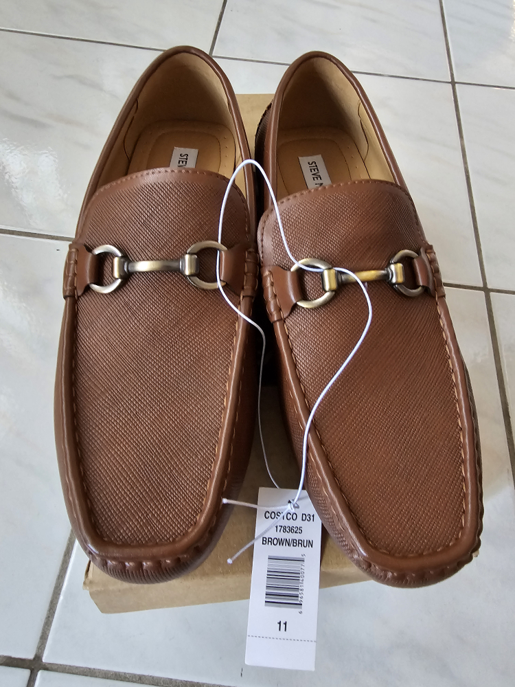 Steve Madden brown loafers men size 11