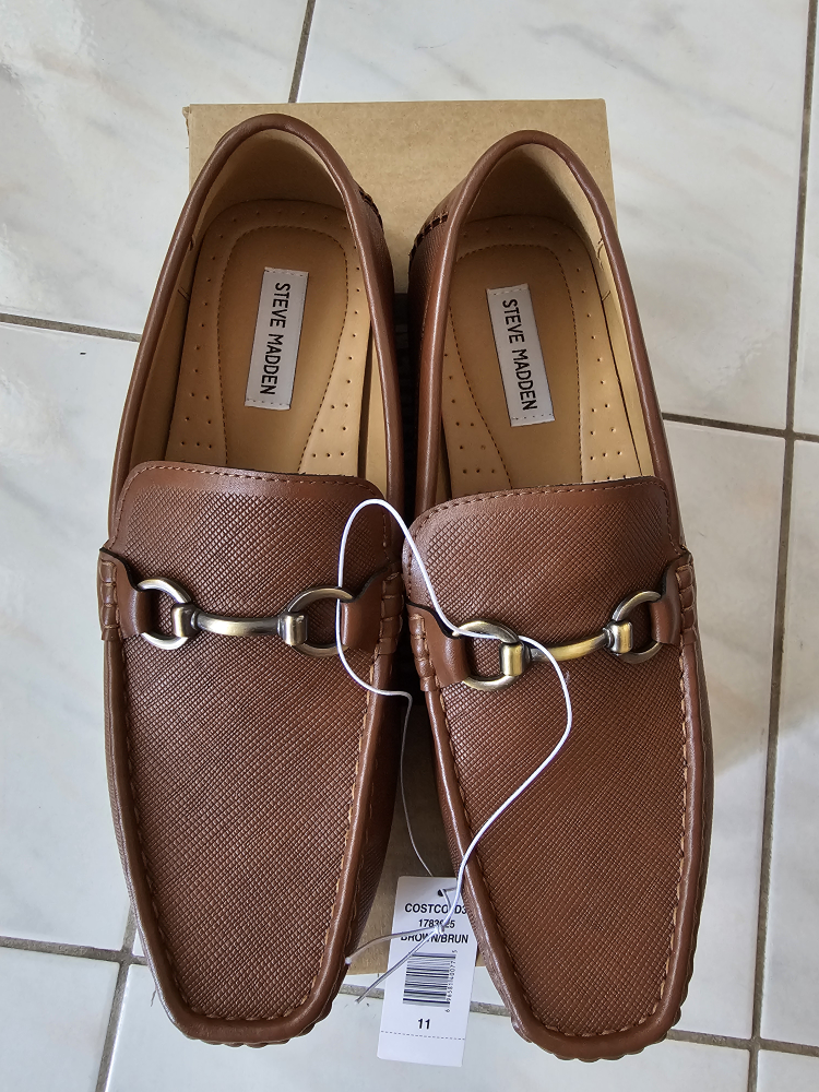 Steve Madden brown loafers men size 11 - photo 2