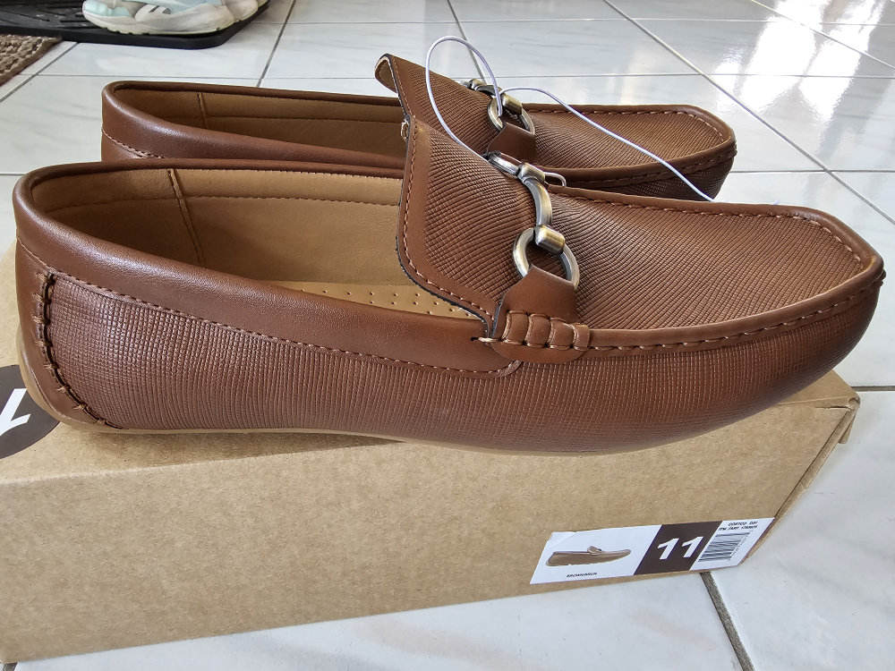Steve Madden brown loafers men size 11 - photo 3
