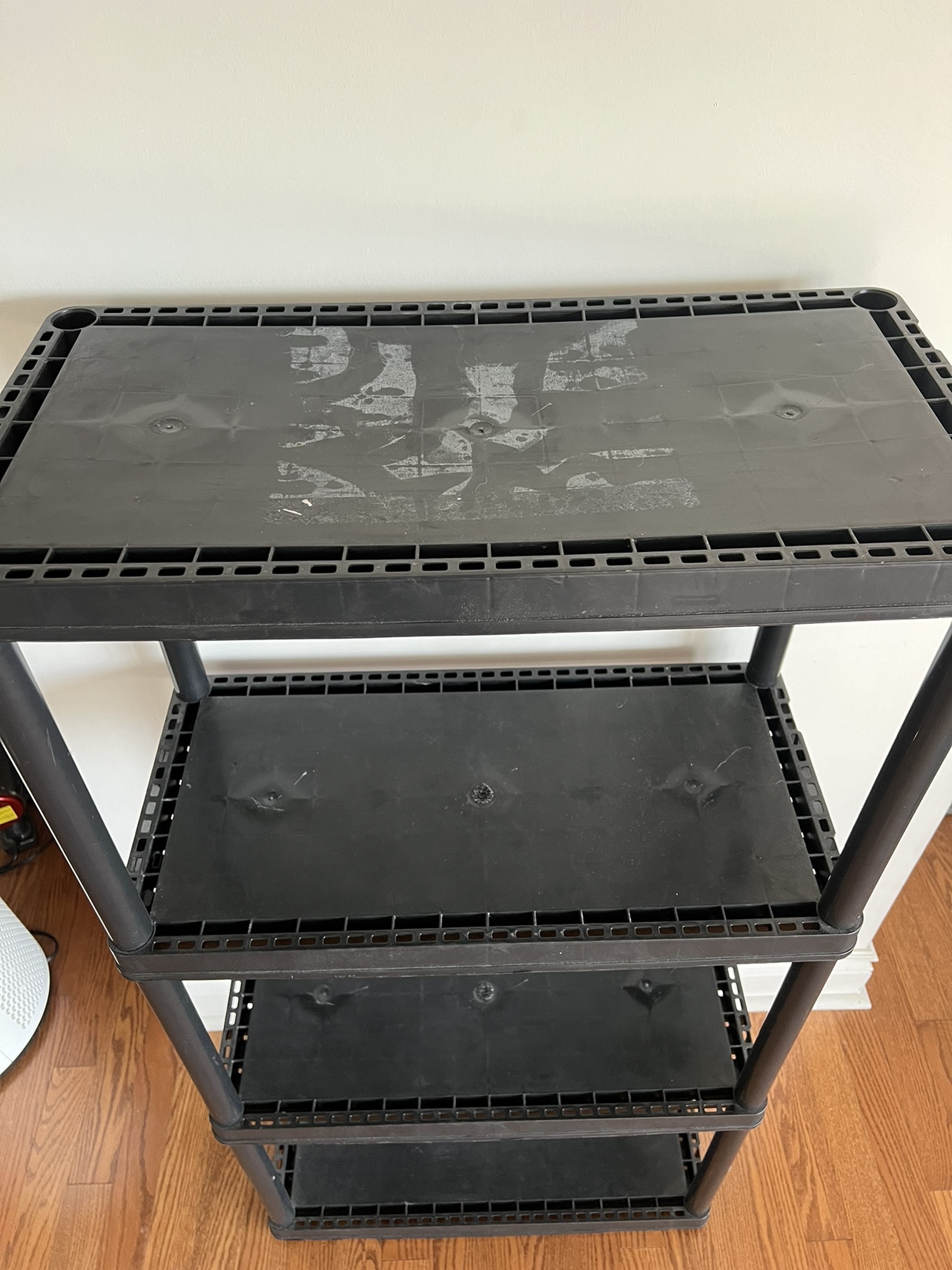 Plastic storage shelf - photo 2