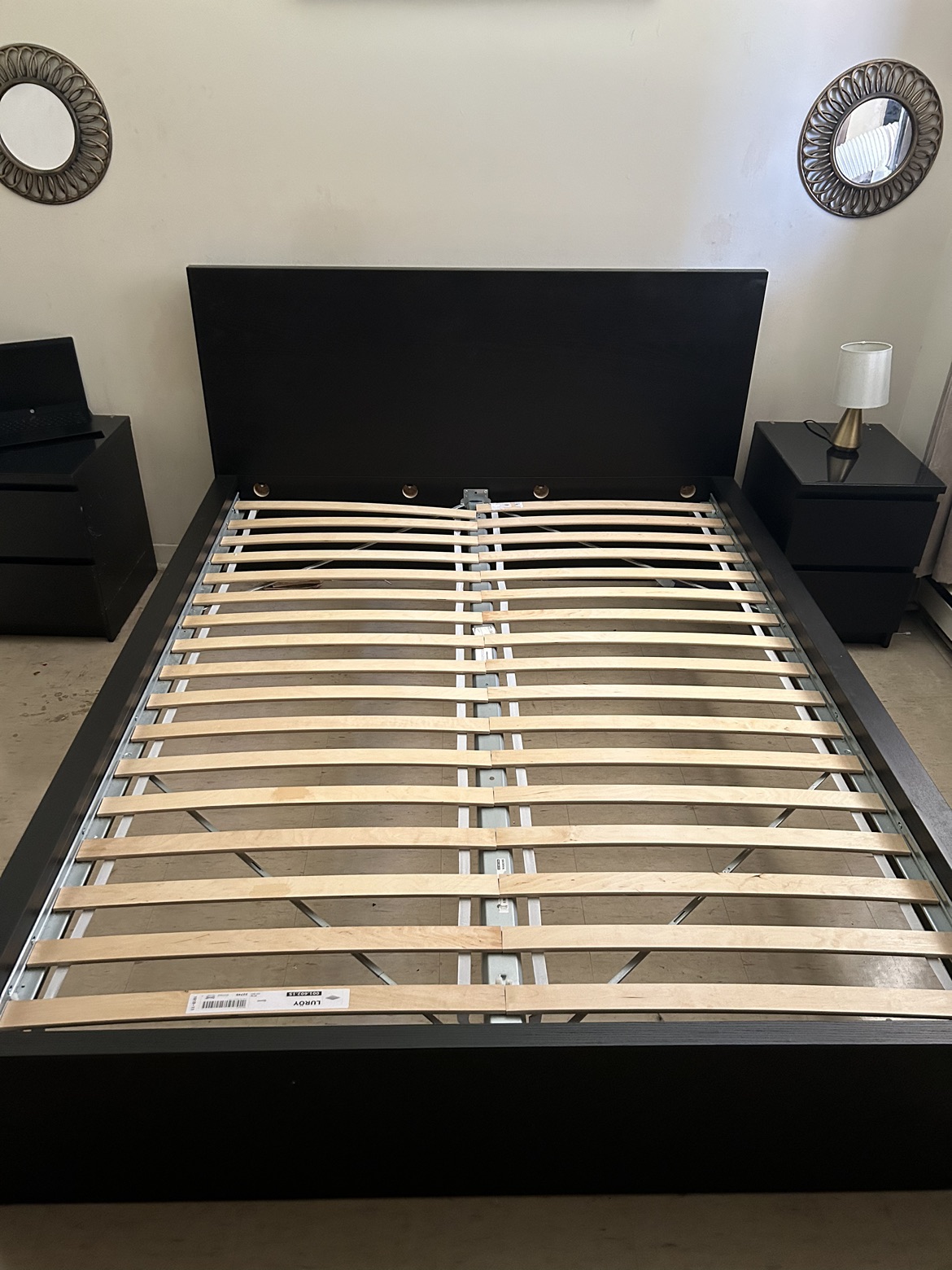 MALM Brown Queen Bedframe - photo 4