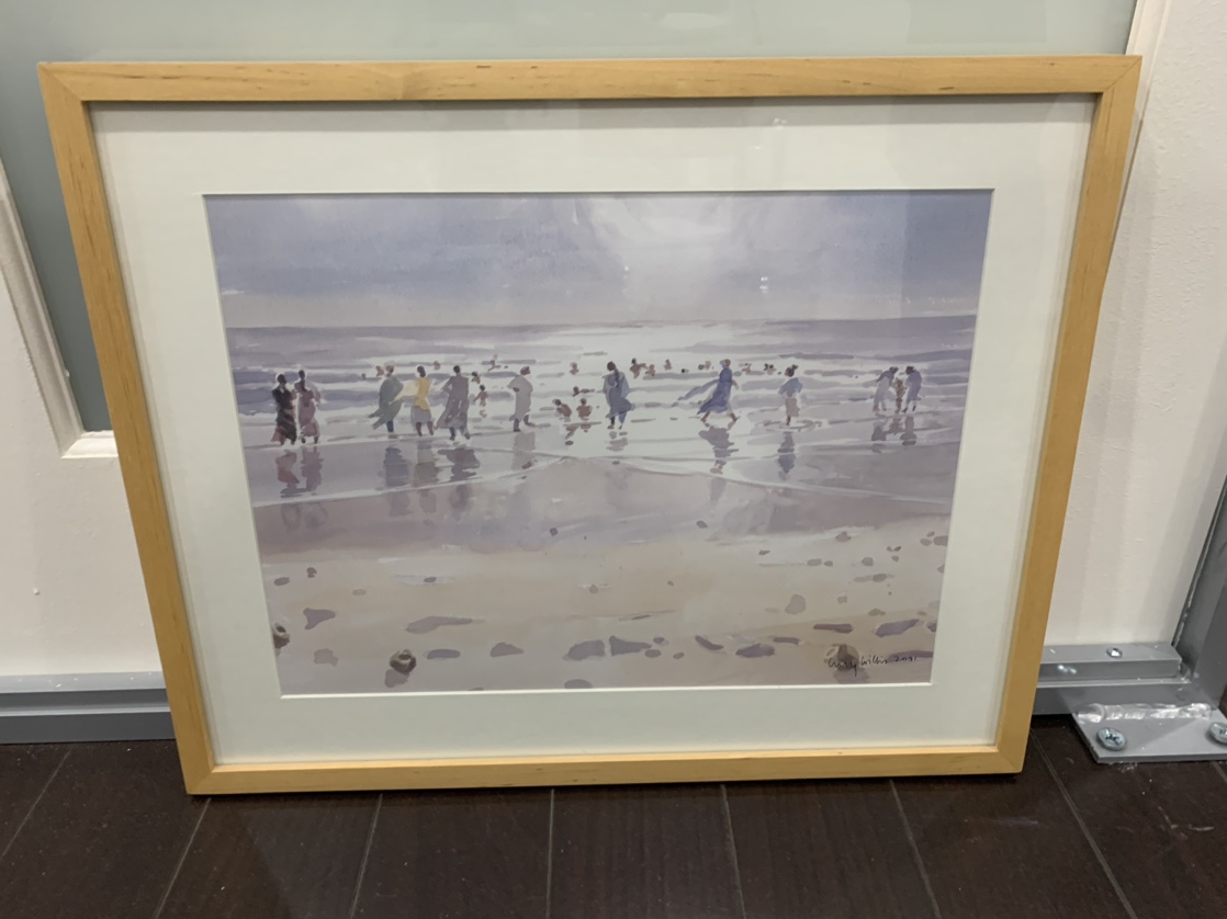 Dancing beach portrait with frame #freecycle