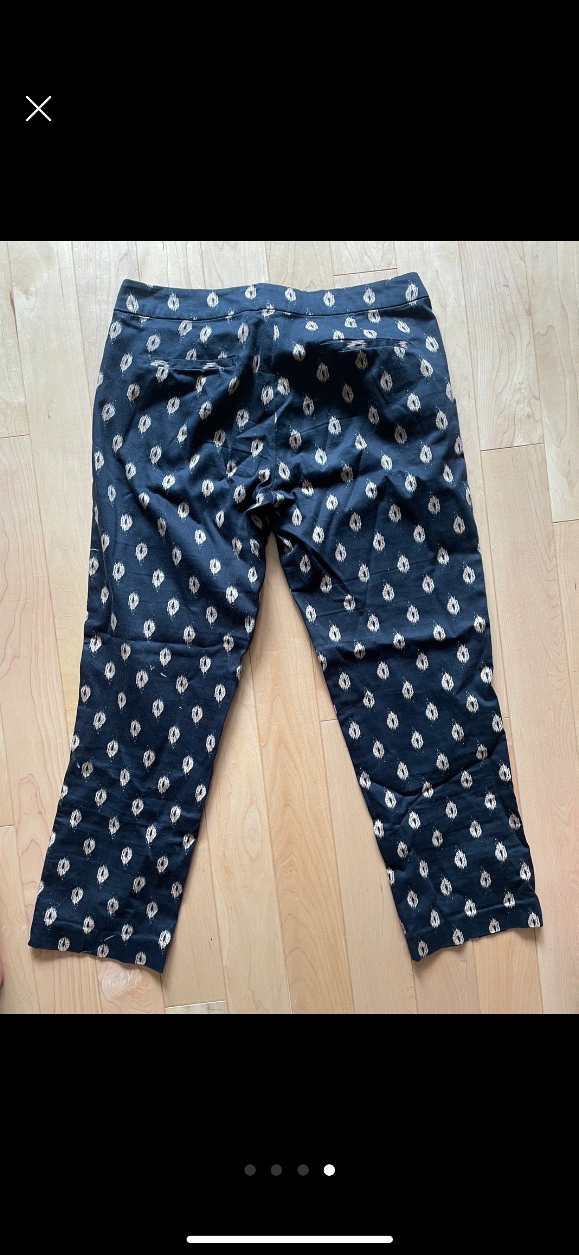 Sandro women’s capri - size 4/6 image indicator(4)