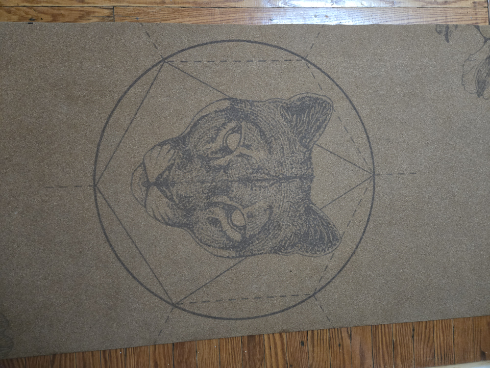 Cork yoga mat thumbnail