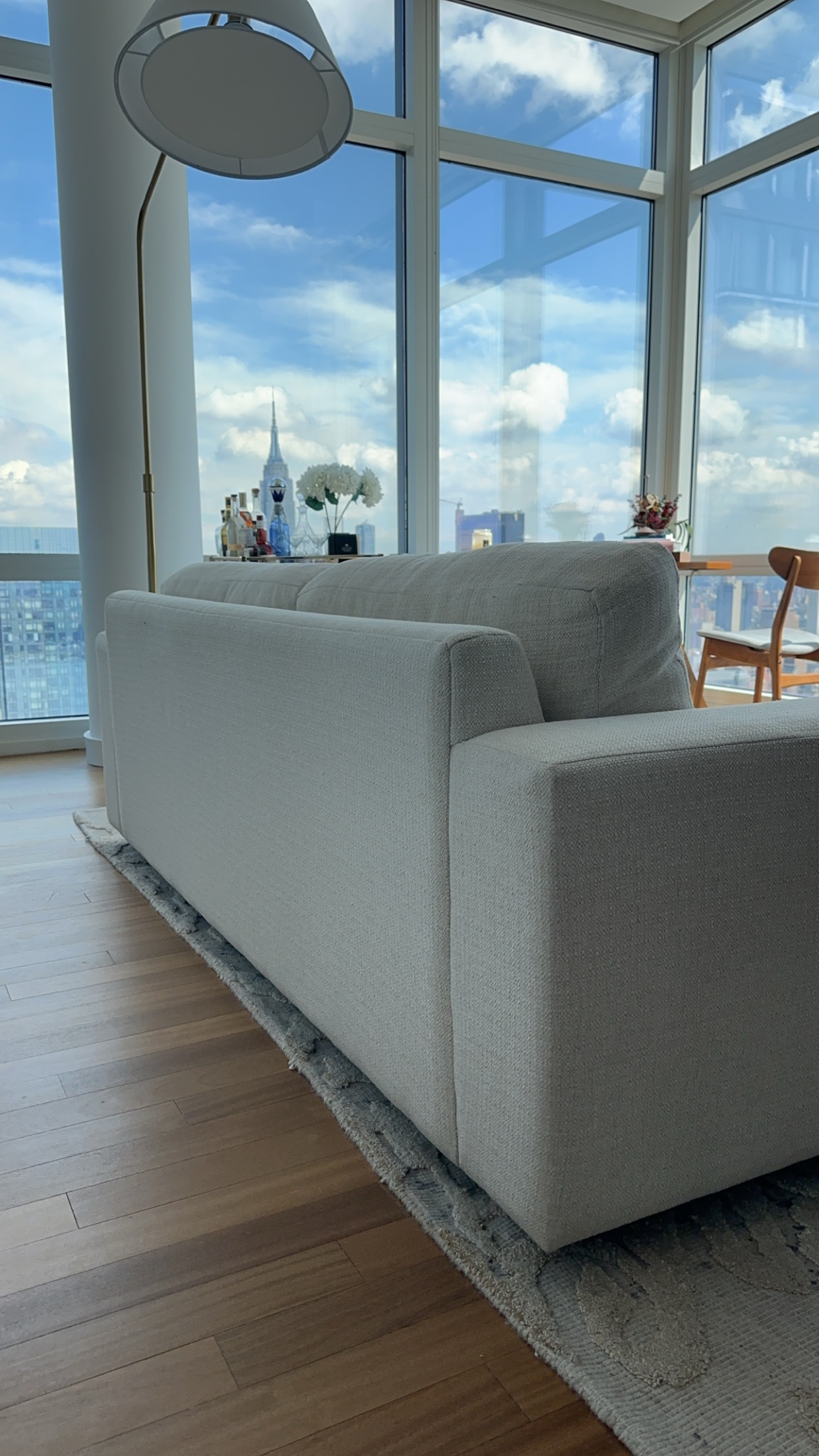 West Elm Urban Sofa in Basketweave Natural - photo 3