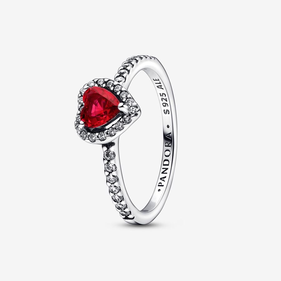 Promise Ring (Pandora’s Elevated Red Heart Ring)