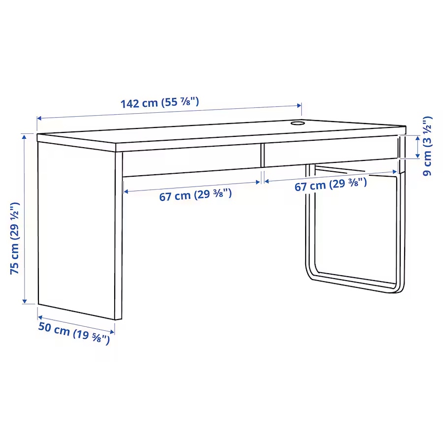 Moving Sale - IKEA desk(142 x 50 cm) - photo 3