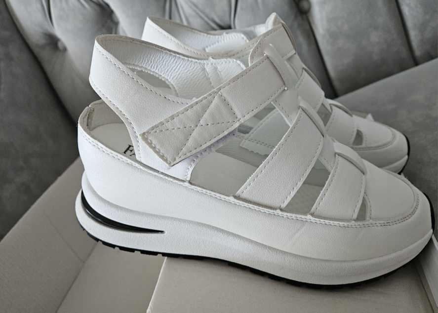 womens soft sole platform sandalas - photo 2