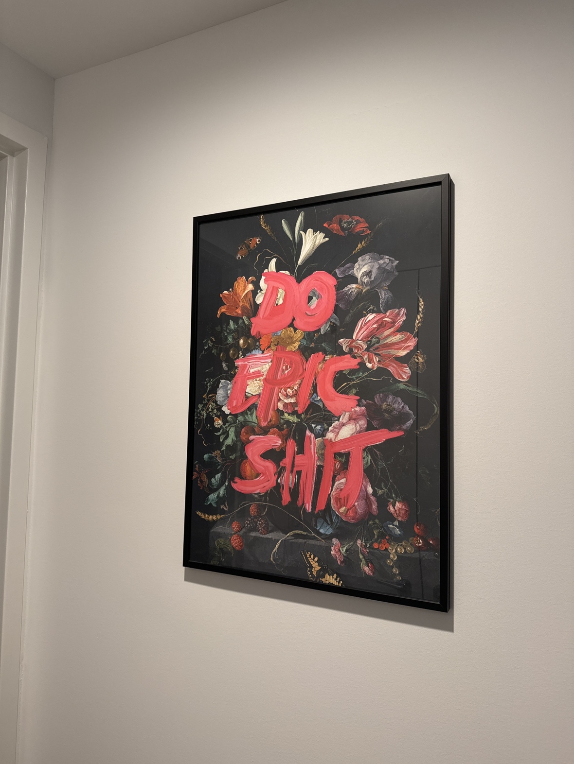 Set of two original wall art - framed quality prints