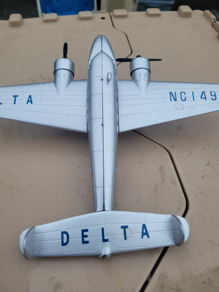 LOCKHEED ELECTRA MODEL- NEW RAY- DELTA AIRLINES-VINTAGE AIRPLANE - photo 5