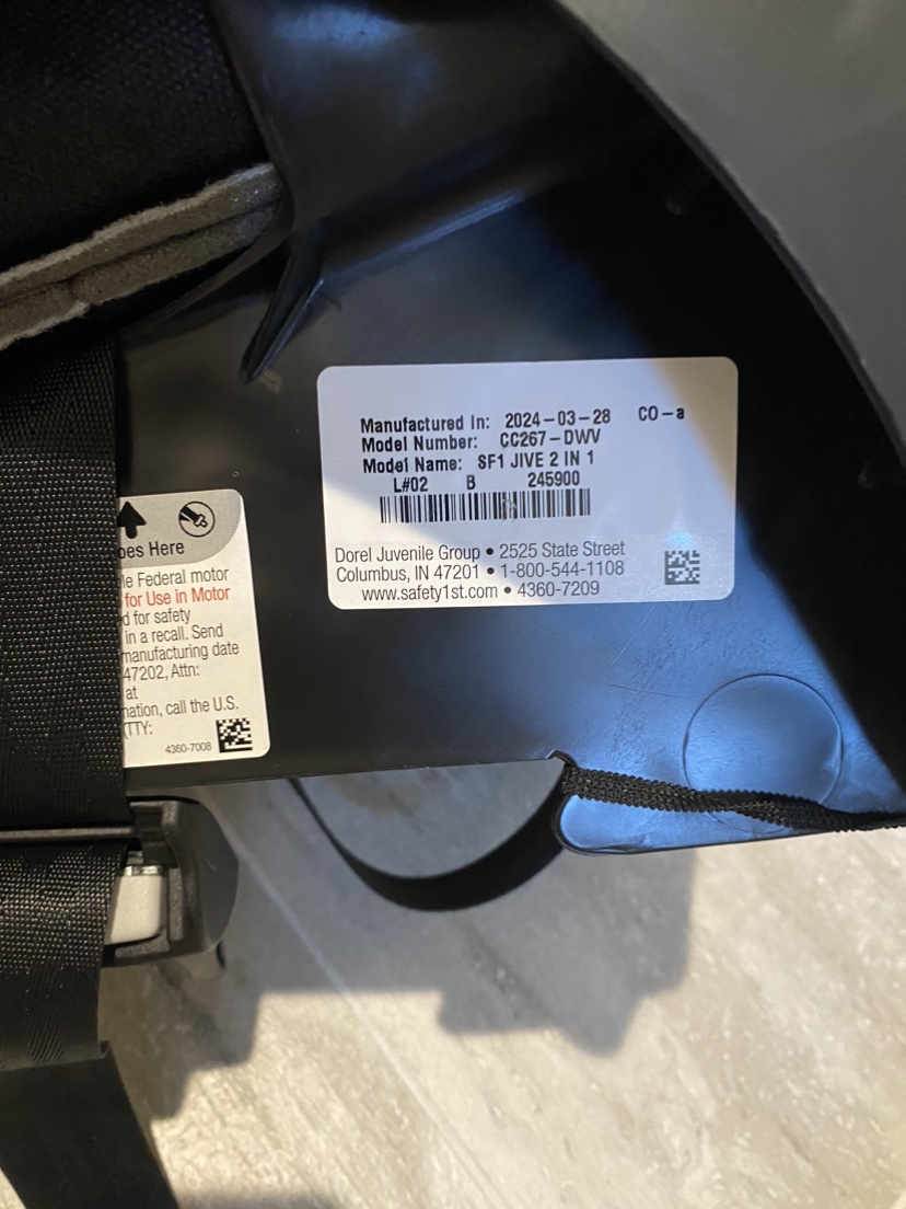 Safety 1st Jive 2-in-1 Convertible Car Seat - photo 3